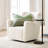 Comfortable solid wood swivel chair