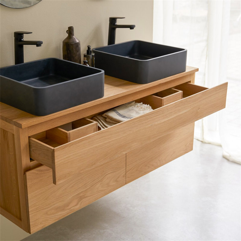 Maker 120 mm Double Bathroom Vanity Base