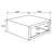 Mesa Natural Square Coffee Table