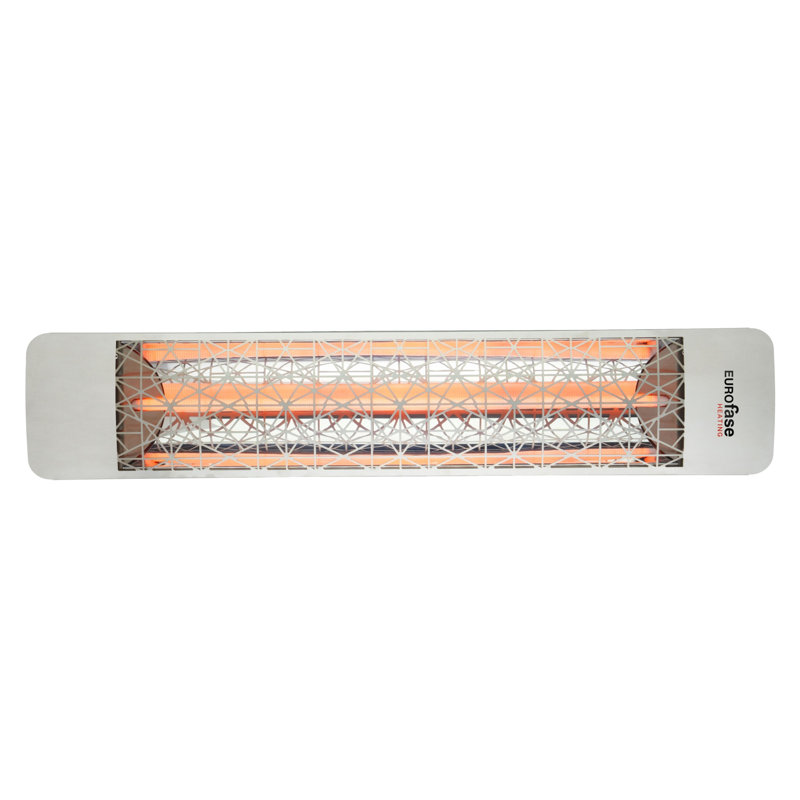 Chauffe-terrasse électrique 39 po Eurofase, Acier Inoxydable