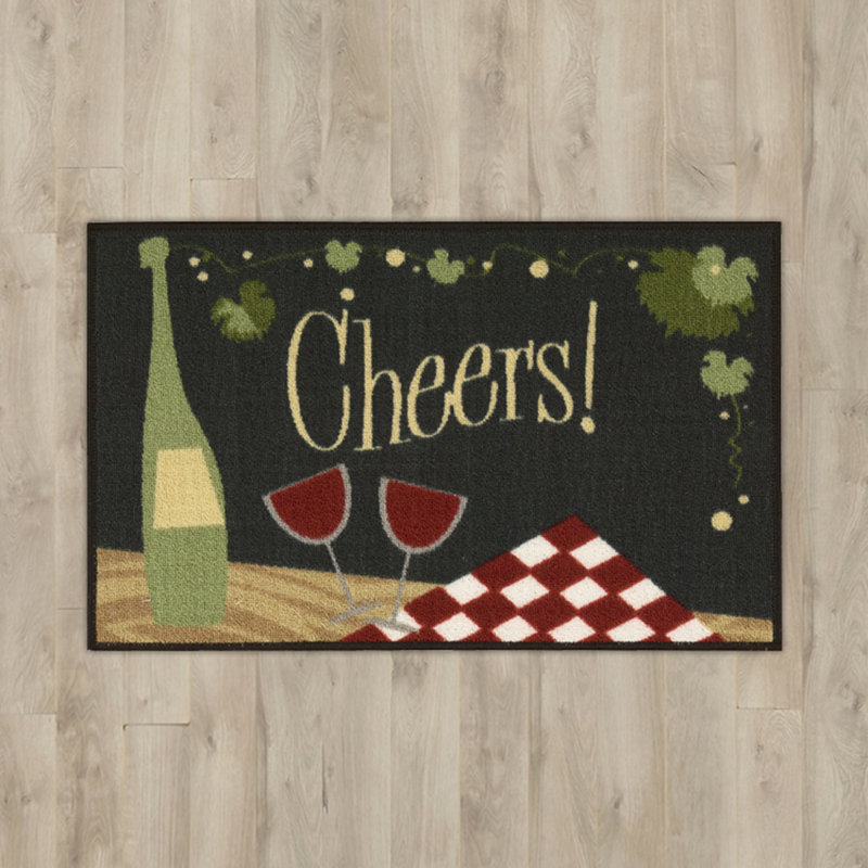 Tapis noir touffeté à la main Amberwood