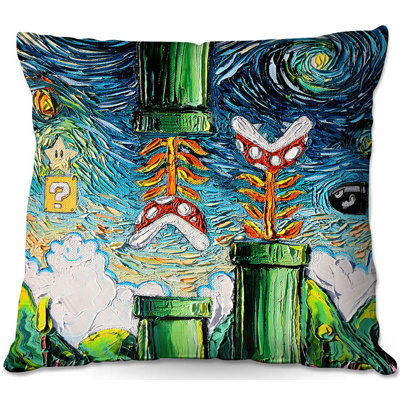 Reversible Throw Pillow