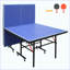 Ensemble de table de ping-pong pliable et portatif de 8 pieds de taille moyenne pour jeux de société avec filet, 2 raquettes de tennis de table et 3 balles-124823362-124823363