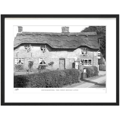 Swynnerton, The Post Office C1955 - Single Picture Frame Print