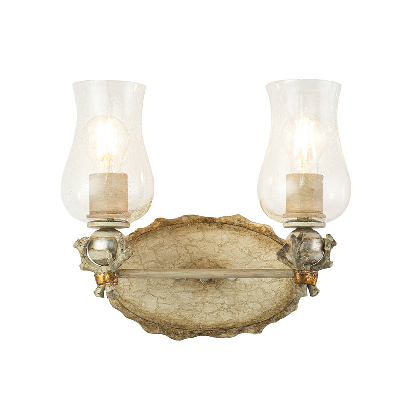 Stickel Trellis 2 Light Vanity In Bone