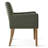 Kirjak 34" H Stain Resistant Linen Dining Armchair -1922286734