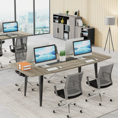 Ryebrooke 70.86'' Boat Shaped Conference Table