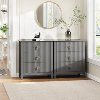 69.9 cm W Chest of 3 Drawers
