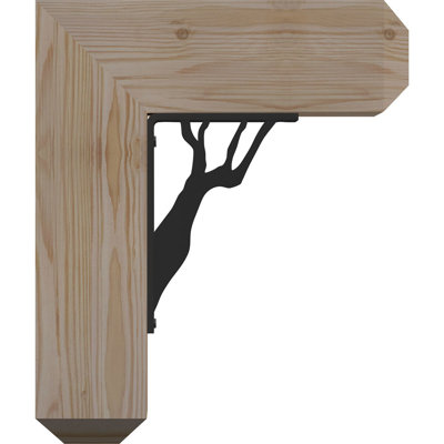 Damon 4" Triple Brace Craftsman Ironcrest Bracket
