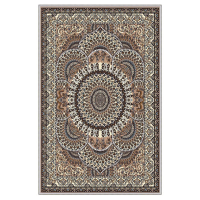 Rectangle Trosa Oriental Handmade Flatweave Area Rug in Brown/Gray