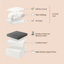 Matelas en mousse à mémoire de forme Havn Cloud Top-1750225335-1834481530