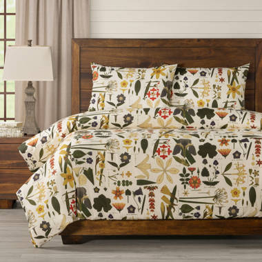 Botanical Print Duvet Cover Set