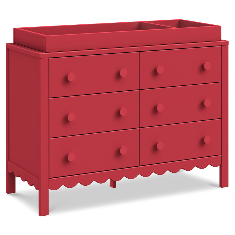 Sammy Scallop 6-Drawer Dresser