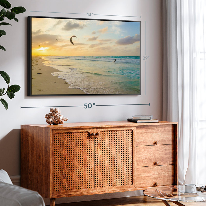 Impression sur toile Caraïbes, H 29 po x l 43 po