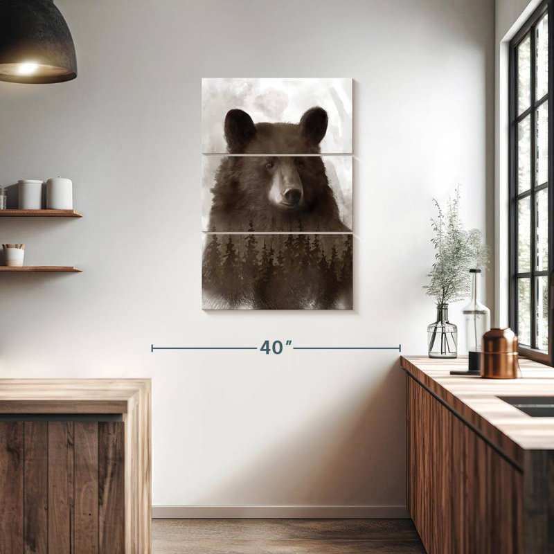 Ours brun de Brampt, H 57 po x l 36 po