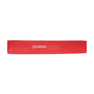 Power Systems 12" Versa Loop Resistance Bands (10-Pack) - Medium (9-34 lb) Durable Workout Bands