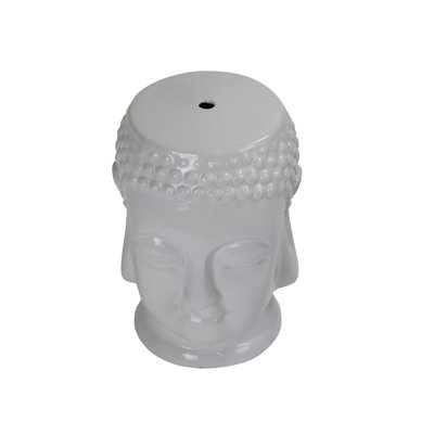 Marx Ceramic Accent Stool