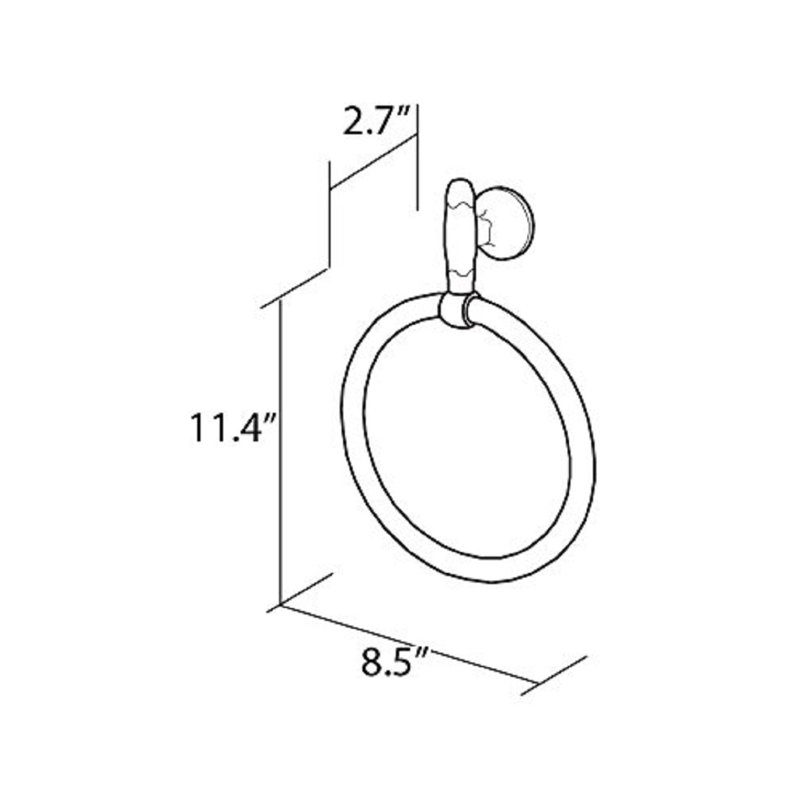 Strauser Towel Ring