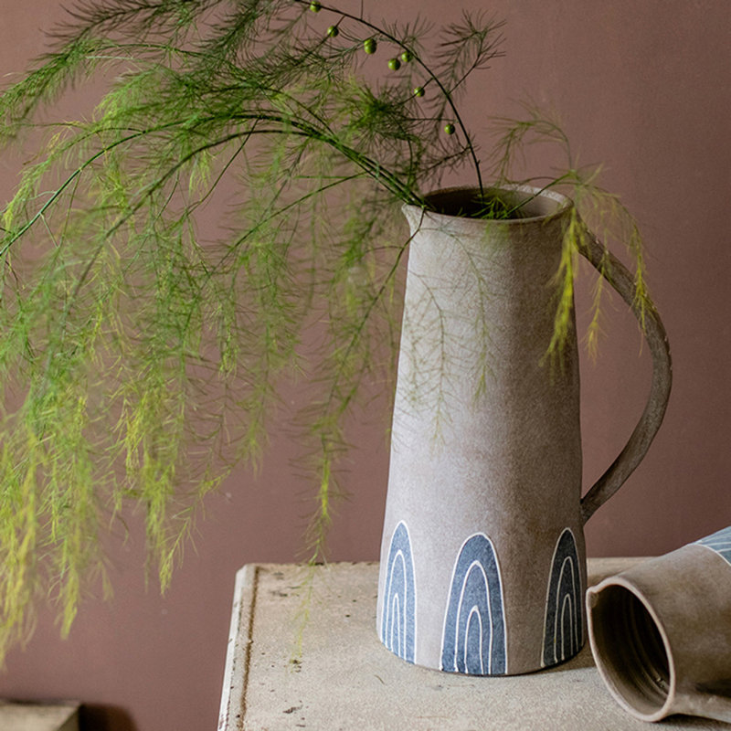 Handmade Terracotta Table Vase