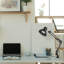 Lampe de bureau noire Quitman