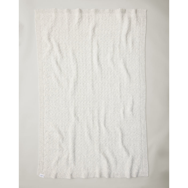 Jeté en tricot Tommy Bahama Treillage, Gris