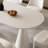 White Oval Dining Table-106973320