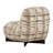  Evans Modern Armless Accent Chair