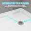 30 po P x 60 po X P 5 1/2 po Base de douche à seuil simple H Drain-101007008