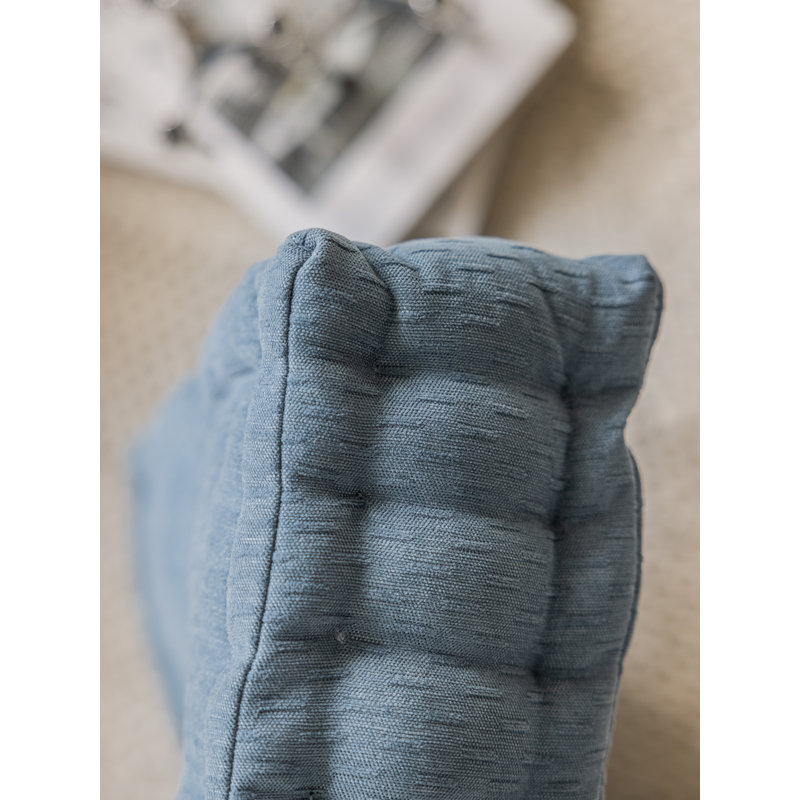 Coussin en polyester Namra, Bleu