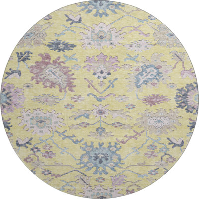 Premium Machine Washable Gurubaksh AMF1154 Global Rug