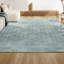 Tapis turquoise / crème Kelliann-1725294765