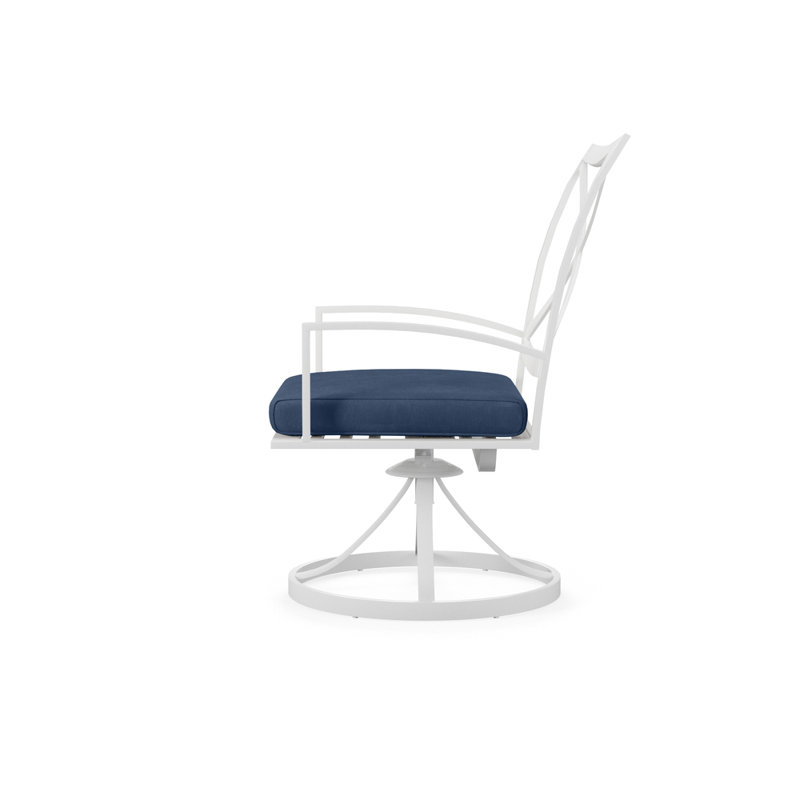 Bristol Outdoor Dining Armchair, Spectrum Indigo Sunbrella®