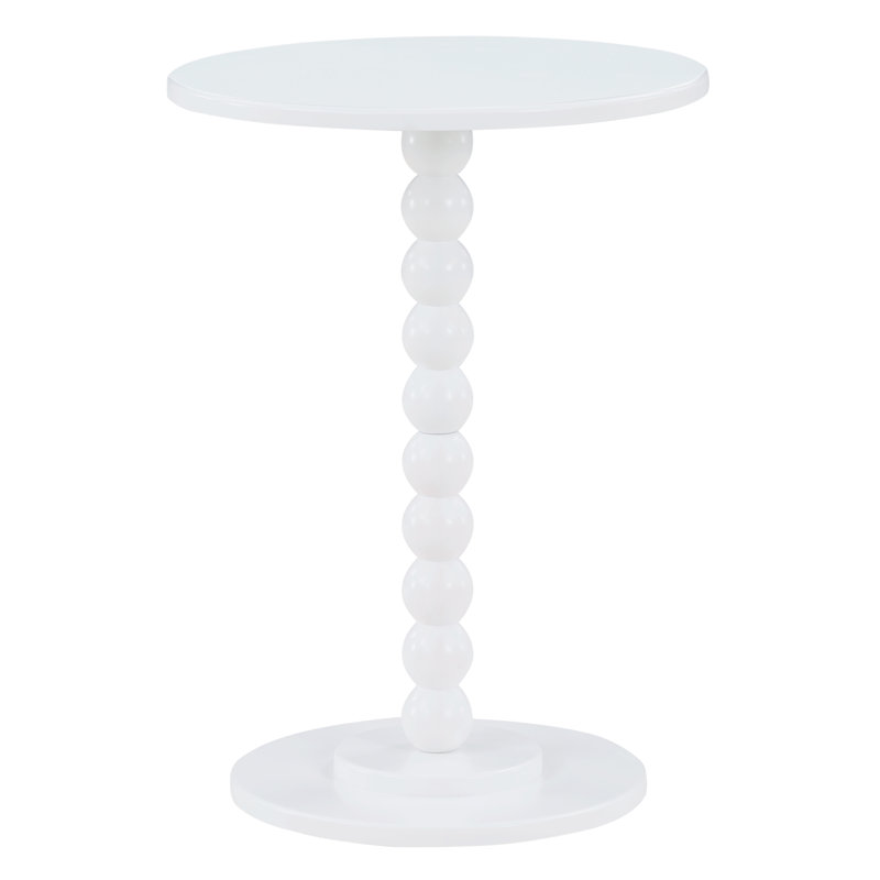 Markell End Table, White