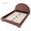 Lit plateforme en tissu bouclé Boucle-617684672-617684677