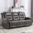 Home Theater Recliner Manual Recliner Chair With A Storage Box And Two Cup Holders For Living Room,Bedroom