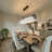 5 - Light Pendant with White Rope