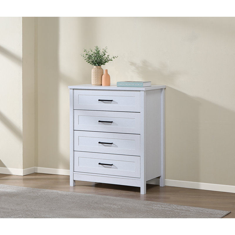 Commode à tiroirs Cd1107 Wok, Blanc