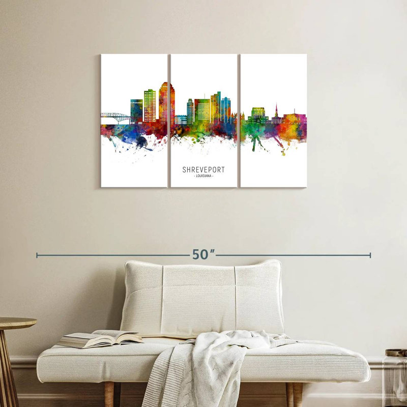 Nicci Shreveport, Louisiane, horizon I, H 24 po x l 38 po