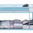 Cargo Aqua Finish Twin/Twin Bunk Bed-215114809