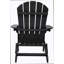 Fauteuil de patio en bois massif pour l'extérieur-196821881