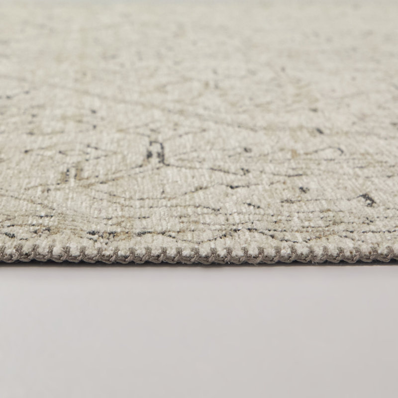 Tapis crème Burdena, Rectangle 7 pi 10 po x 10 pi
