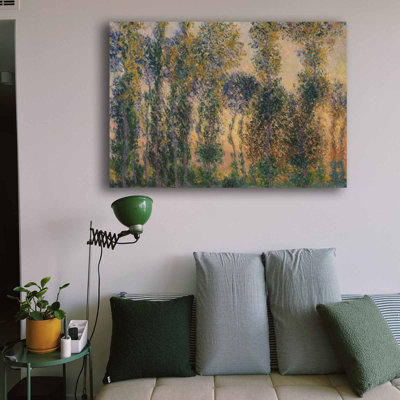 Claude Monet - peinture sur toile tendue