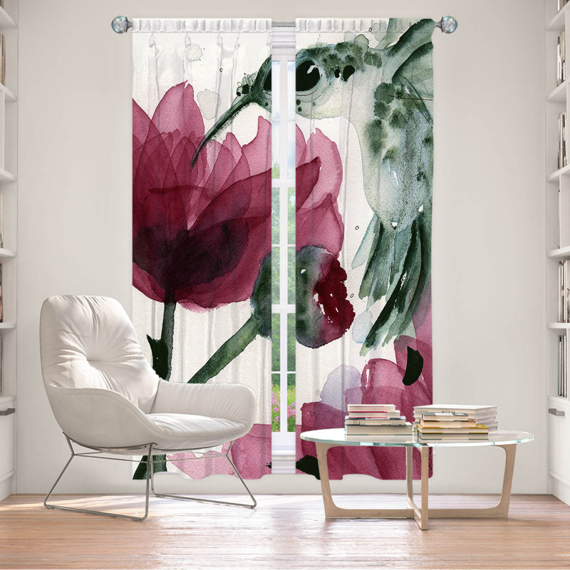 Rideau simple obscurcissant avec passe-tringle Delaughter, L 20 po x L 52 po