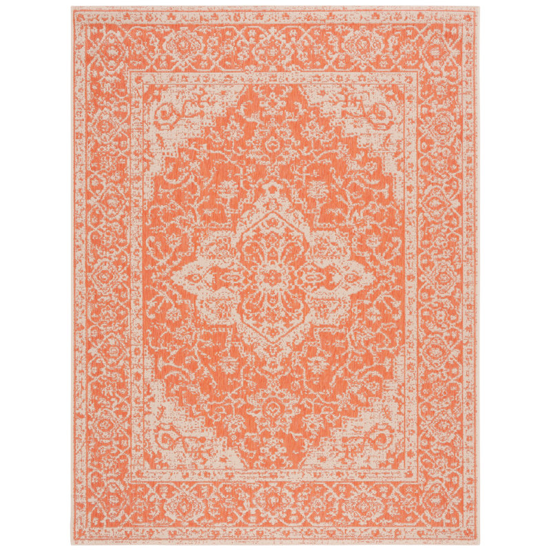 Msr Bh Martha Stewart Performance Oriental Indoor/Outdoor Area Rug, Rectangle 6'7" x 9'