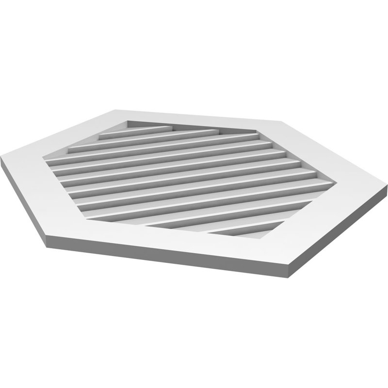 Pente verticale verticale en uréthane 9 pi, H 1 po x l 28 po x L 40 po