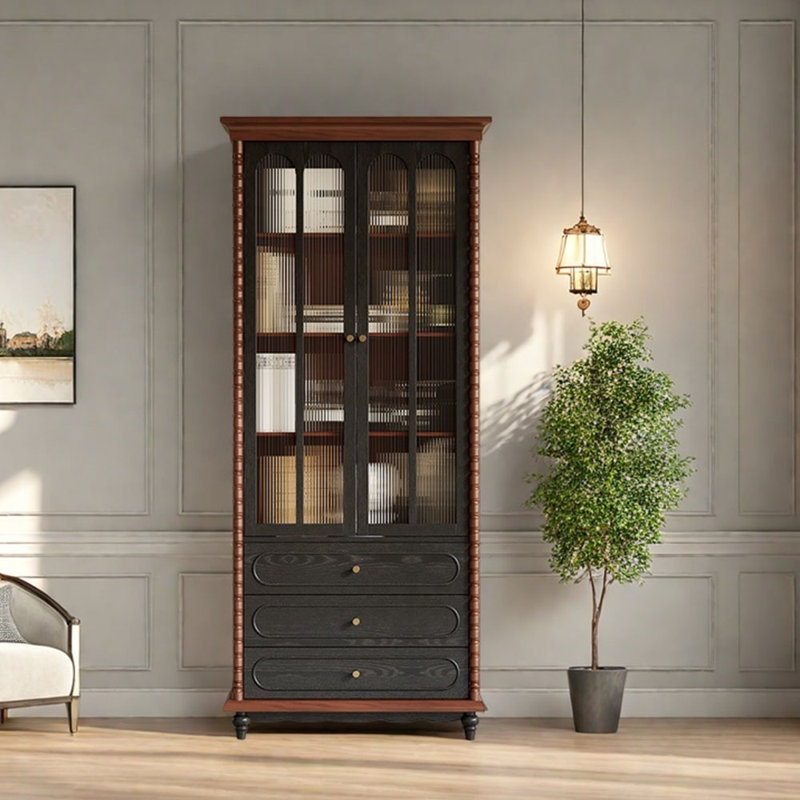 Bibliothèque romantique de style français