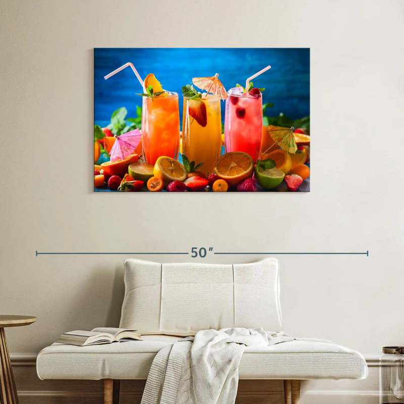 Yarlin jus de fruits d'été, H 26 po x l 39 po