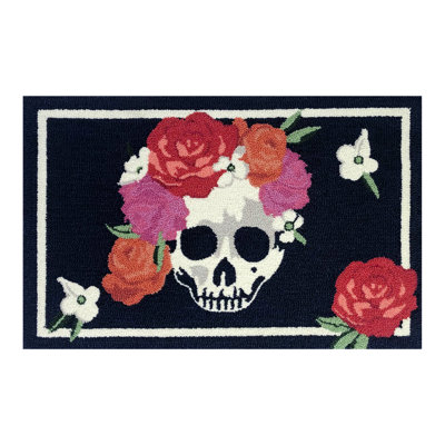 Floral Skull Size 22"X36"