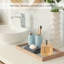 Contenant de rangement en bambou naturel