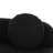 Chrisshawn Black Boucle Sectional